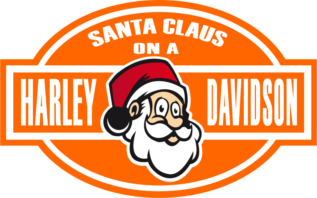 Santa on a Harley